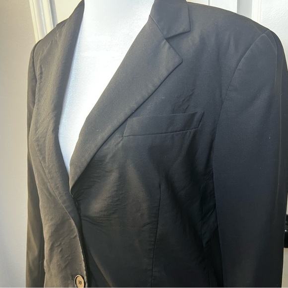 Theory Black Wool Blazer 8 - Picture 3 of 8